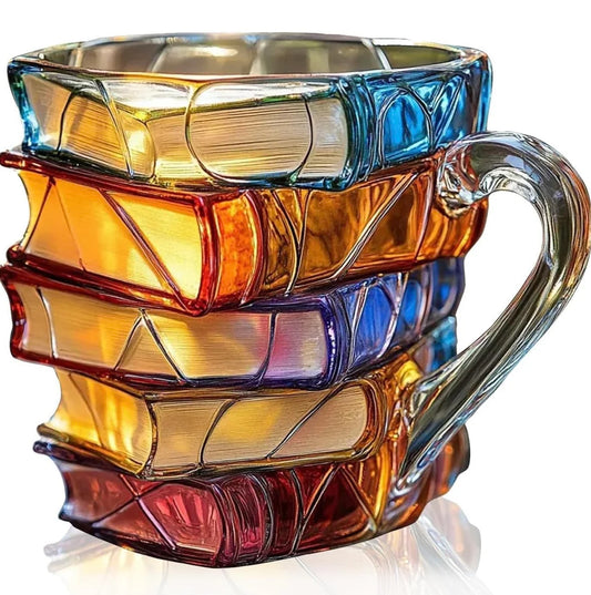 3D Painted Book Mug